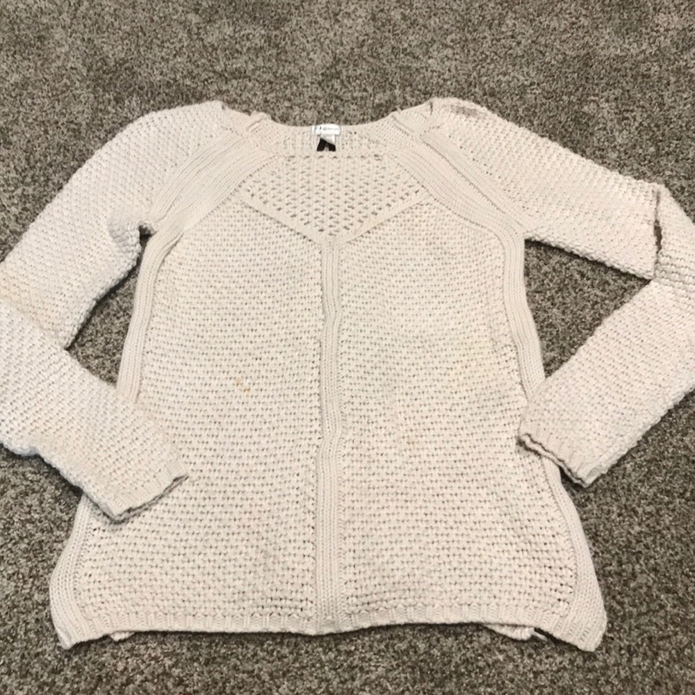 🌸3/20 Dynamite cream knit sweater